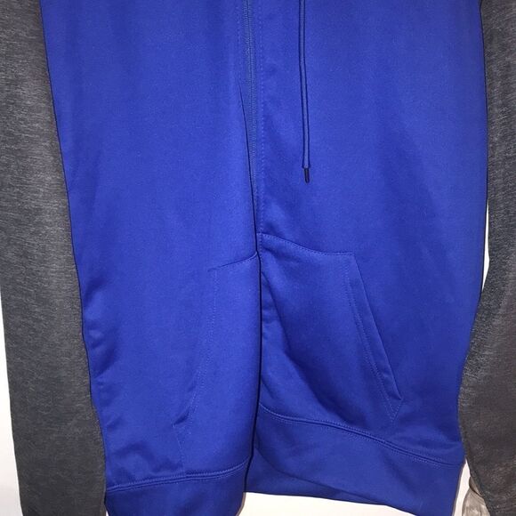 Colosseum Men's Blue Gray Hooded Zip Up Jacket Size Large - Picture 3 of 6